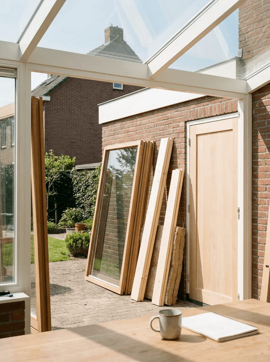 Rustige renovatie van een Nederlandse woning